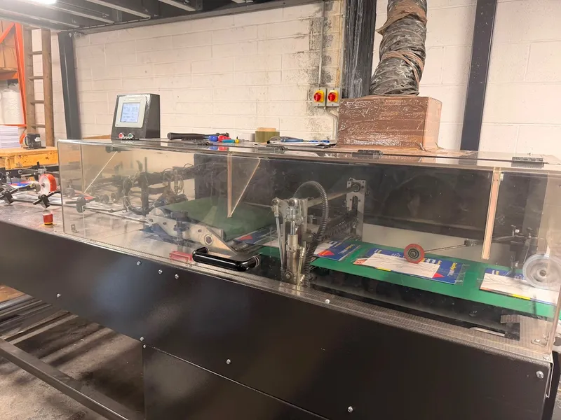 Variable-data printing in progress on our laser and inkjet lines