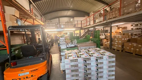 Inside our Dublin 3 mailing and fulfilment facility